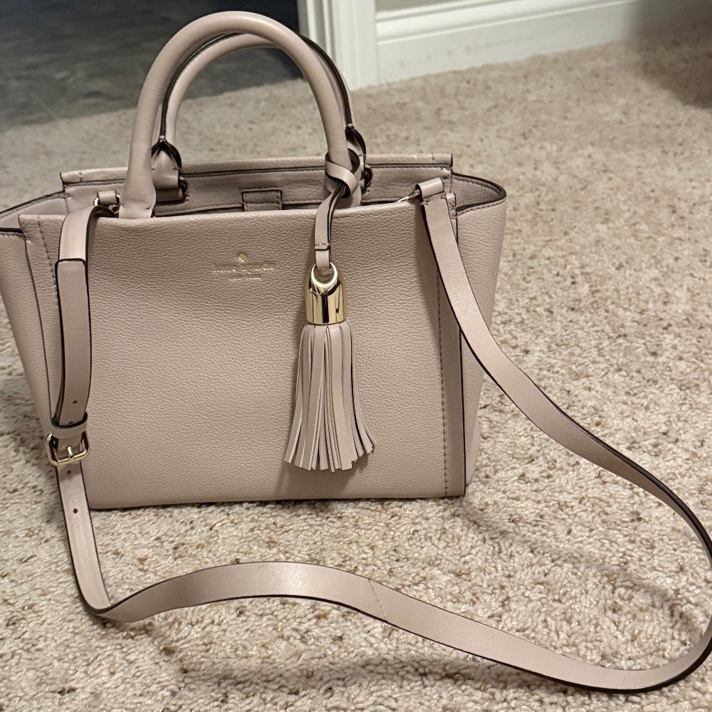 Kate Spade Satchel with tassel charm